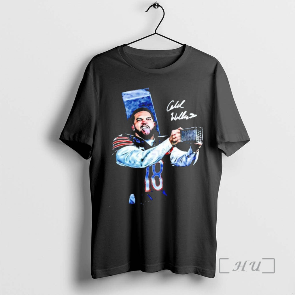 Officials Caleb Williams Cheese Grater Chicago Football Graphic