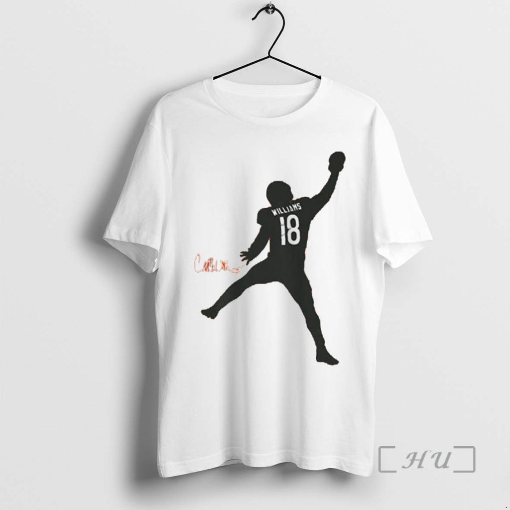 Officials Caleb Williams Iceman Silhouette