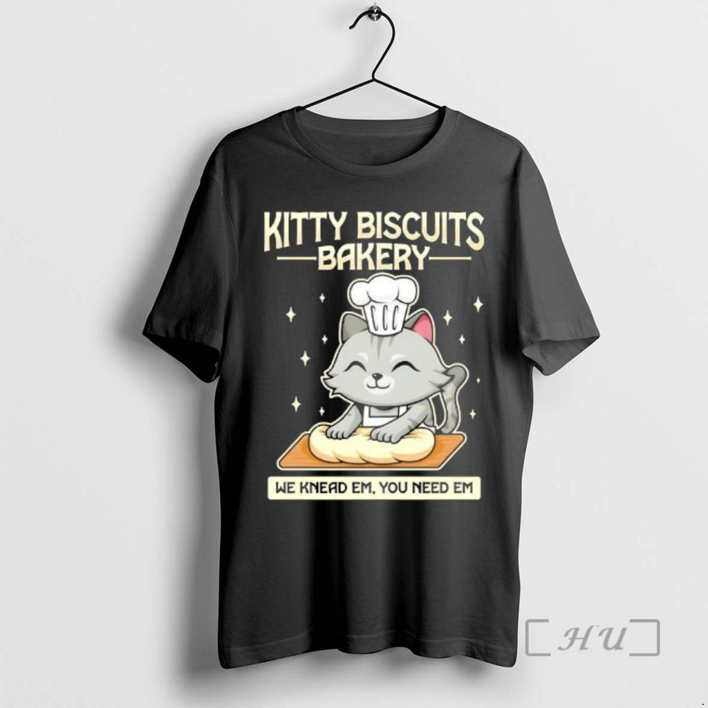 Officials Cat Chief Kitty Biscuits Bakery We Knead Em You Need Em Premium T Shirts