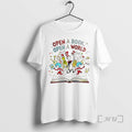 Officials Cat In The Hat Open A Book Open A World 2026 Premium T Shirts