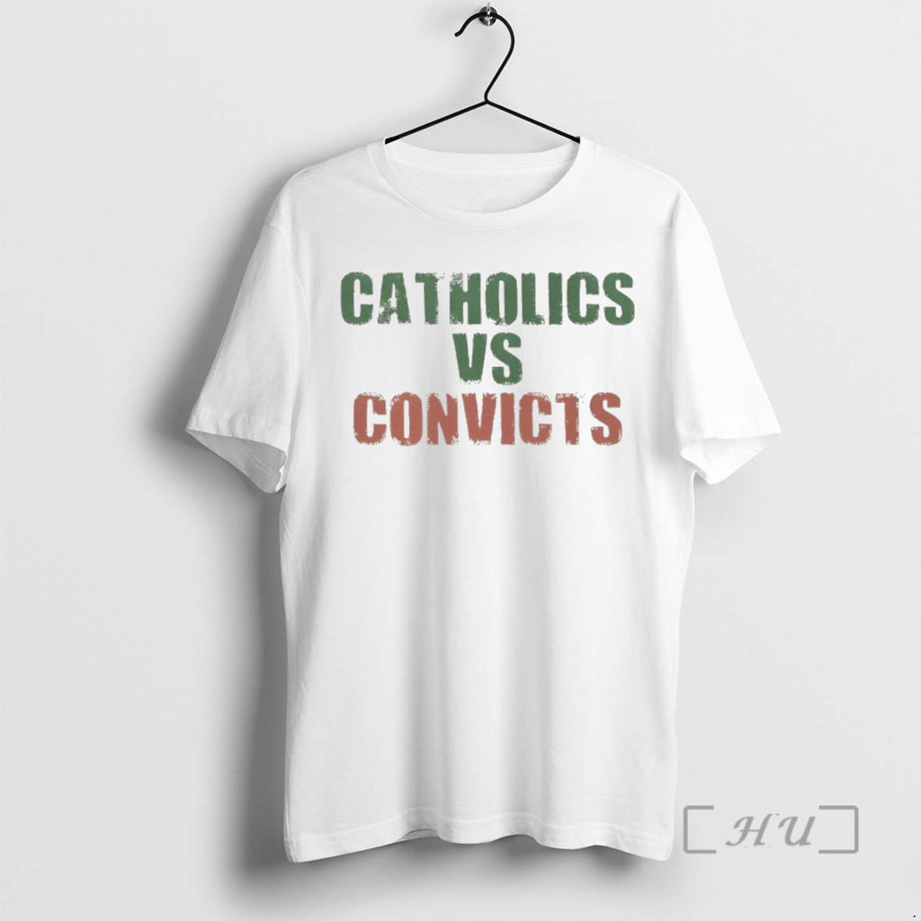 Officials Catholics Vs Convicts Retro Rivalry Faith Football