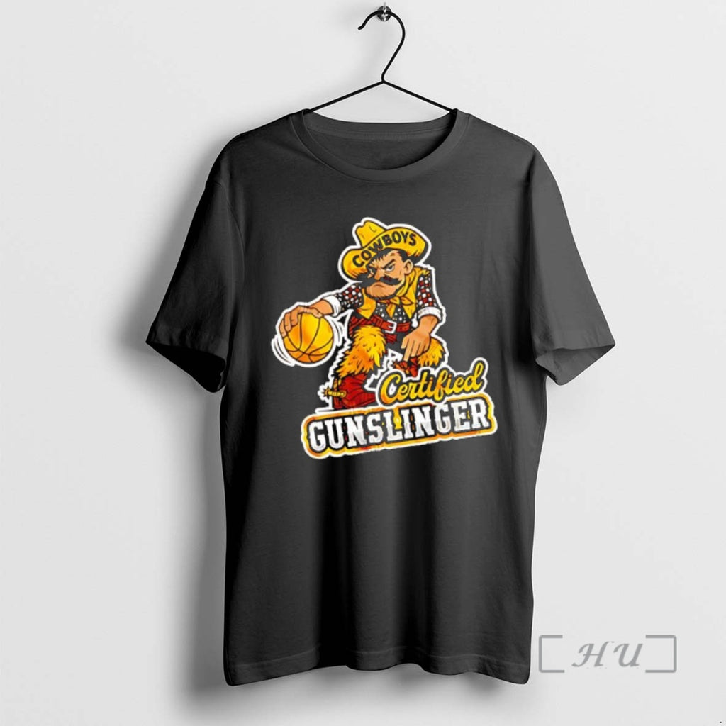 Officials Certified Gunslinger University Of Wyoming Cowboys Logo