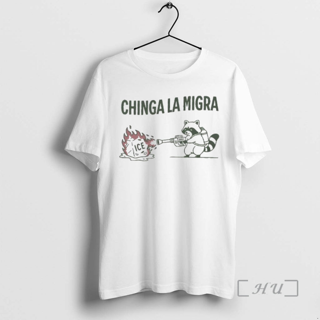 Officials Chinga La Migra Raccoon Anti Ice