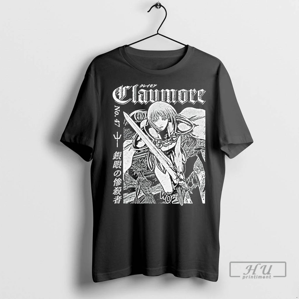 Officials Claymore Waifu Manga T Shirt
