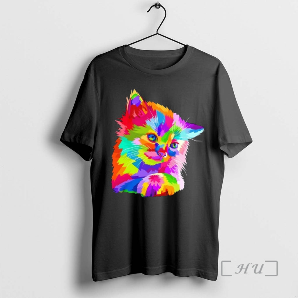 Officials Colorful Atyle Cat Head Pop Cat Colors
