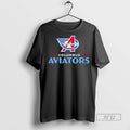 Officials Columbus Aviators Football Logo T Shirt s Unisex , , , Long Sleeve Tee