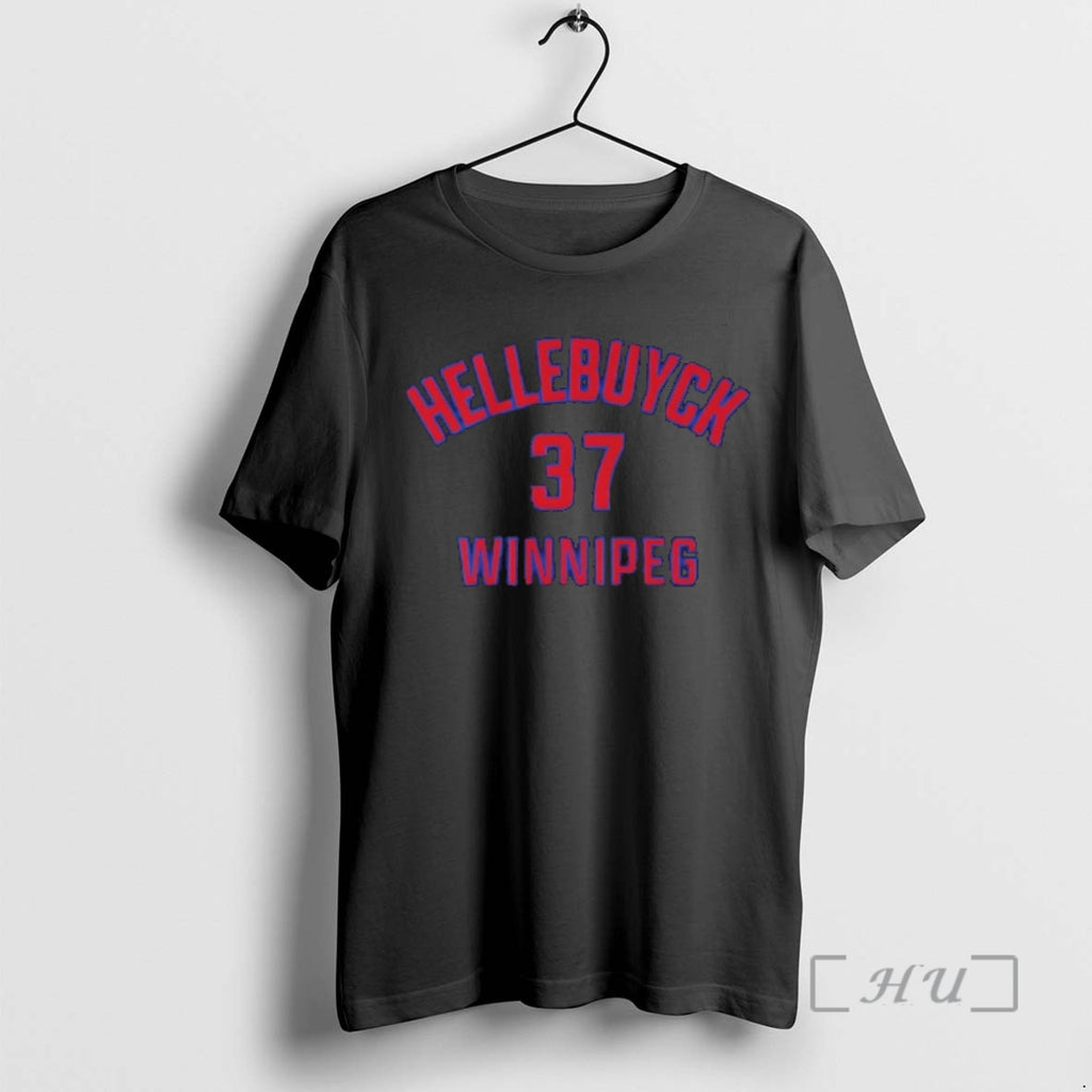 Officials Connor Hellebuyck 37 Winnipeg Jets Hockey Name And Number