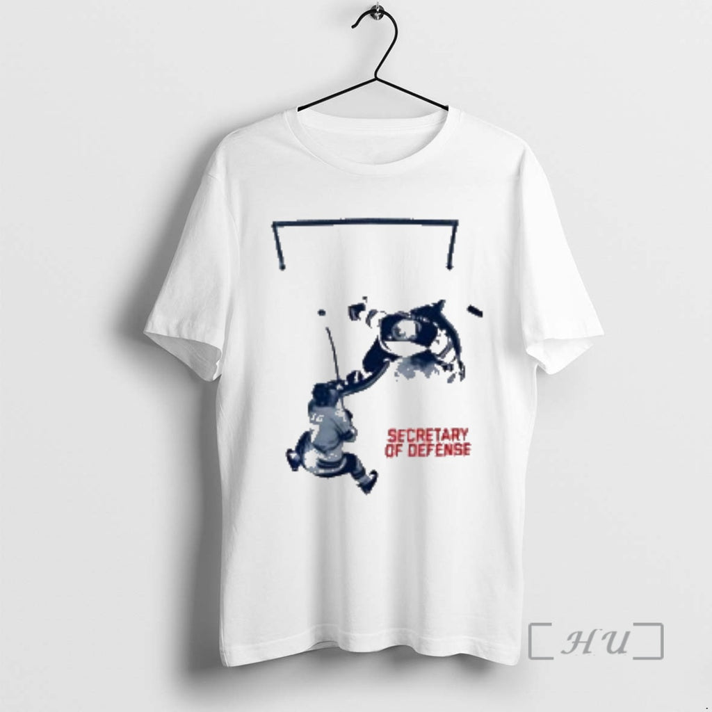 Officials Connor Hellebuyck Team Usa Mens Ice Hockey Secretary Of Defense Premium T Shirts Sweater