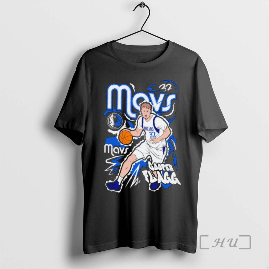 Officials Cooper Flagg Dallas Mavericks Nba Chalked Up Player