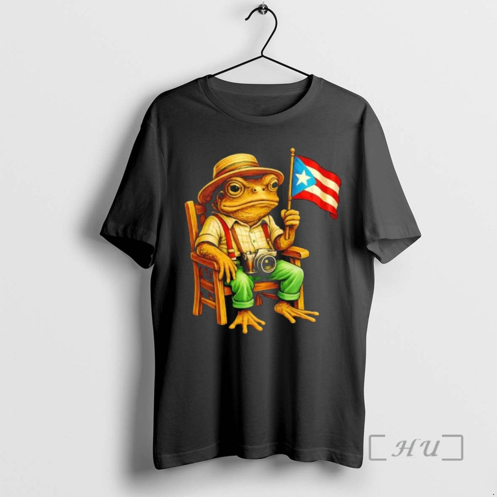 Officials Coqui Frog Puerto Rico Flag Taino Boricua Hispanic