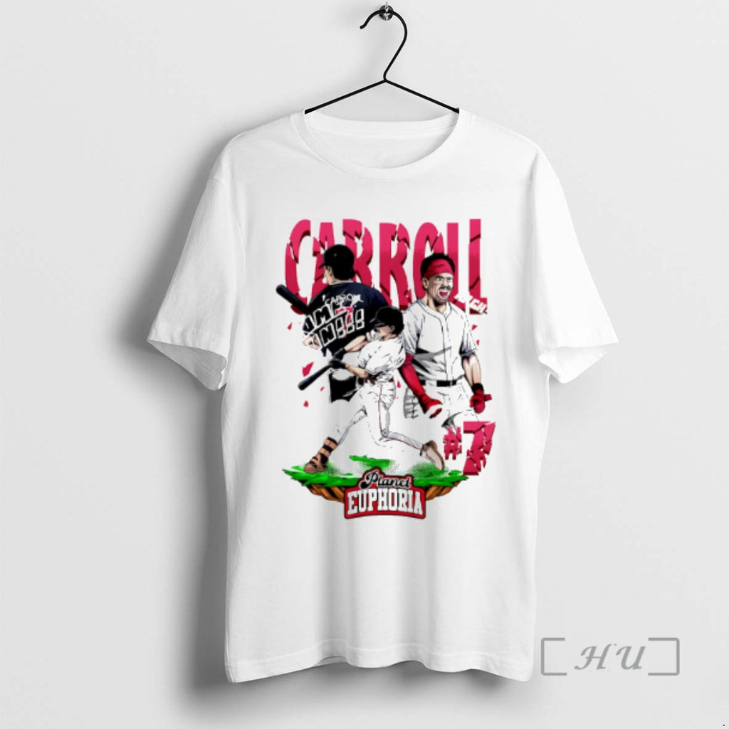 Officials Corbin Carroll Arizona Diamondbacks Hand Drawn Artwork
