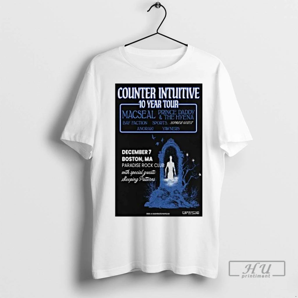Officials Counter Intuitive Records Dec 07 2025 Boston Ma T Shirts