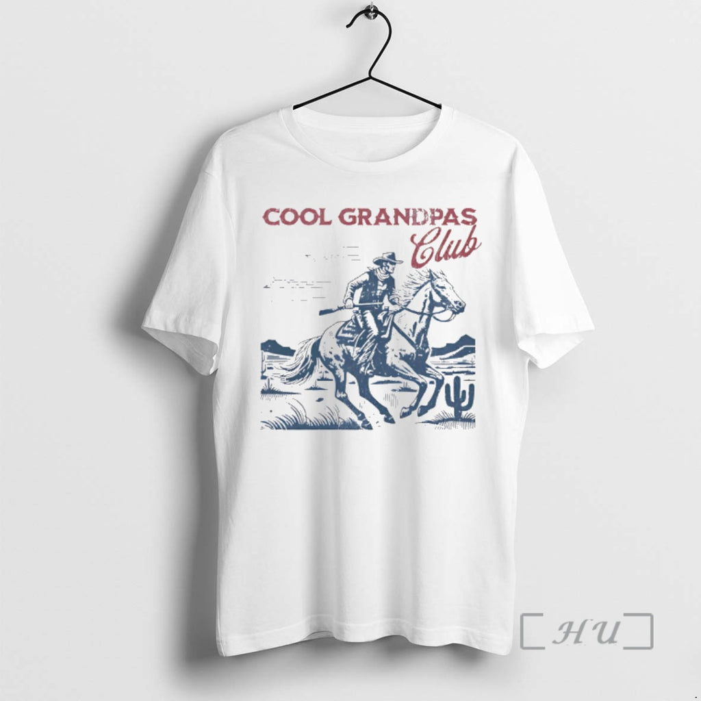 Officials Cowboy Cool Grandpas Club Retro