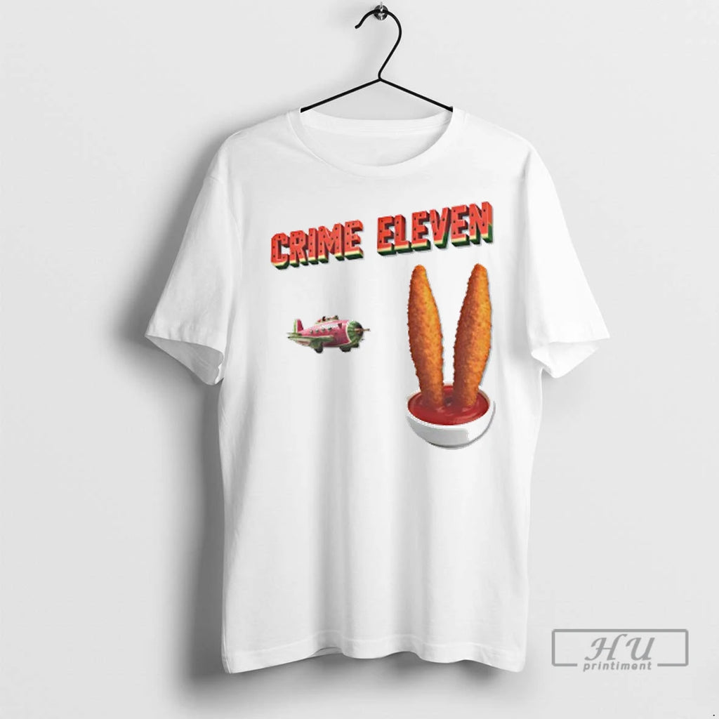 Officials Crime Eleven Watermelon T Shirt