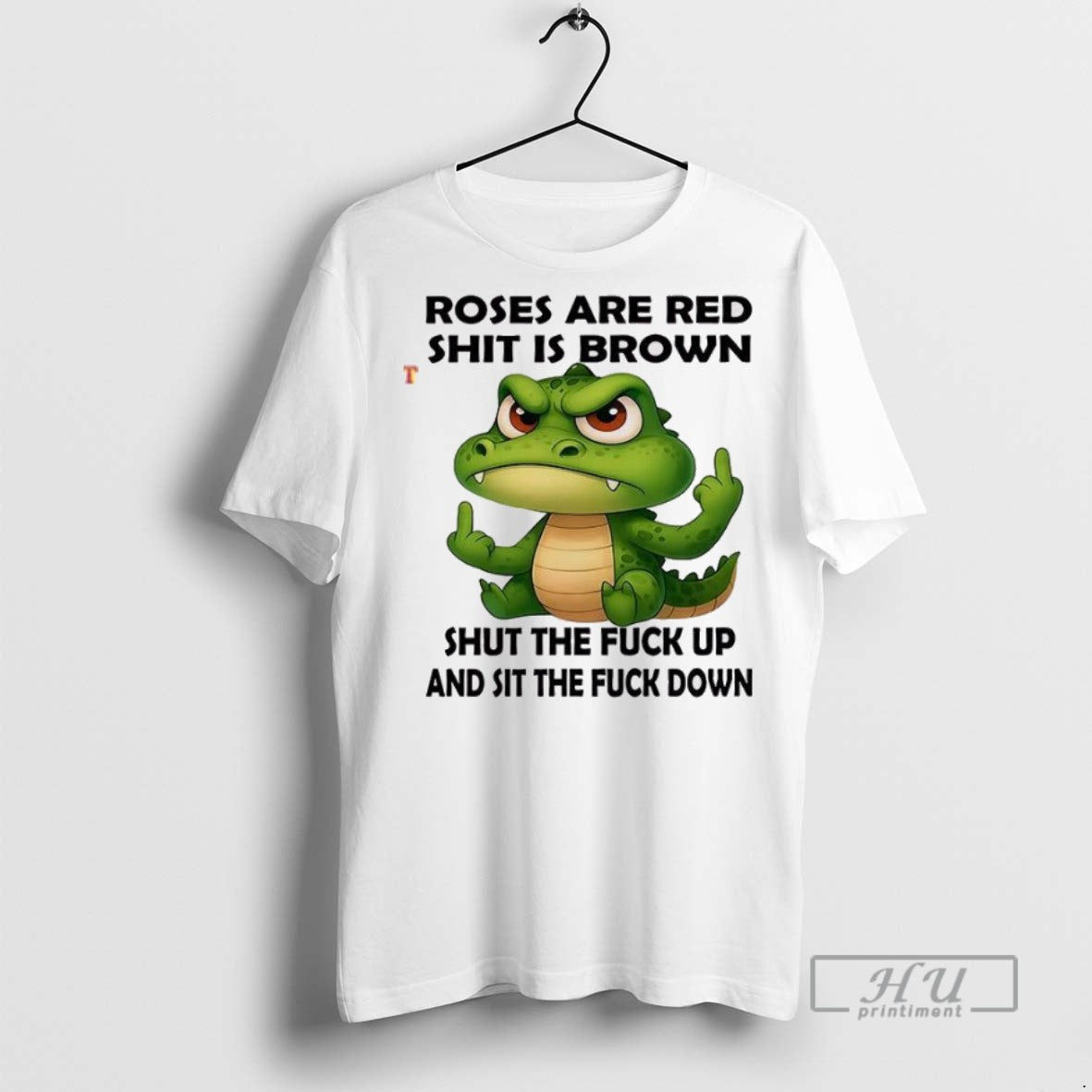 Officials Crocodile Roses Are Red Shit Is Brown T Shirt s Unisex , , , Long Sleeve Tee