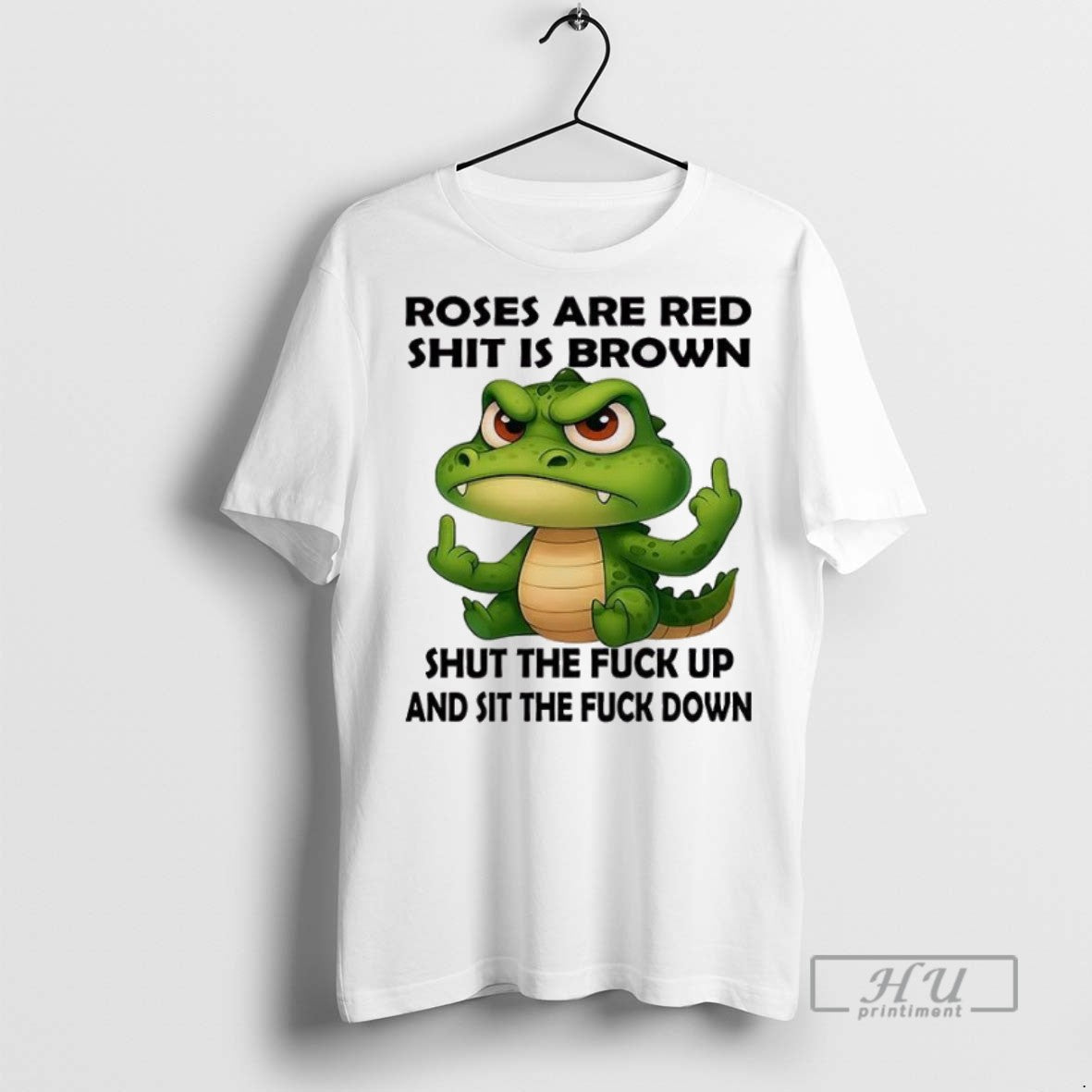 Officials Crocodile Roses Are Red Shit Is Brown T Shirts s Unisex , , , Long Sleeve Tee