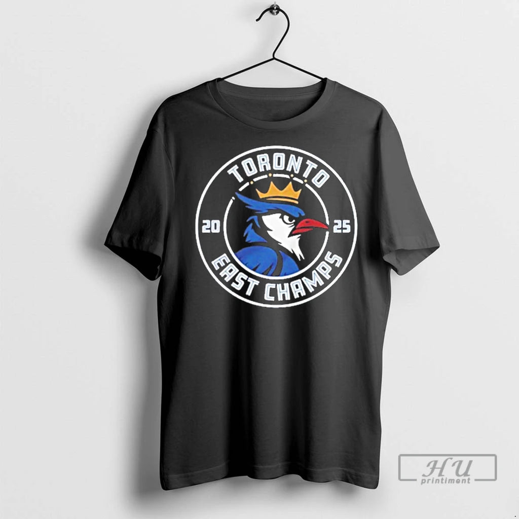Officials Crown Toronto Blue Jays Champion Al East Champions 2025 T Shirts