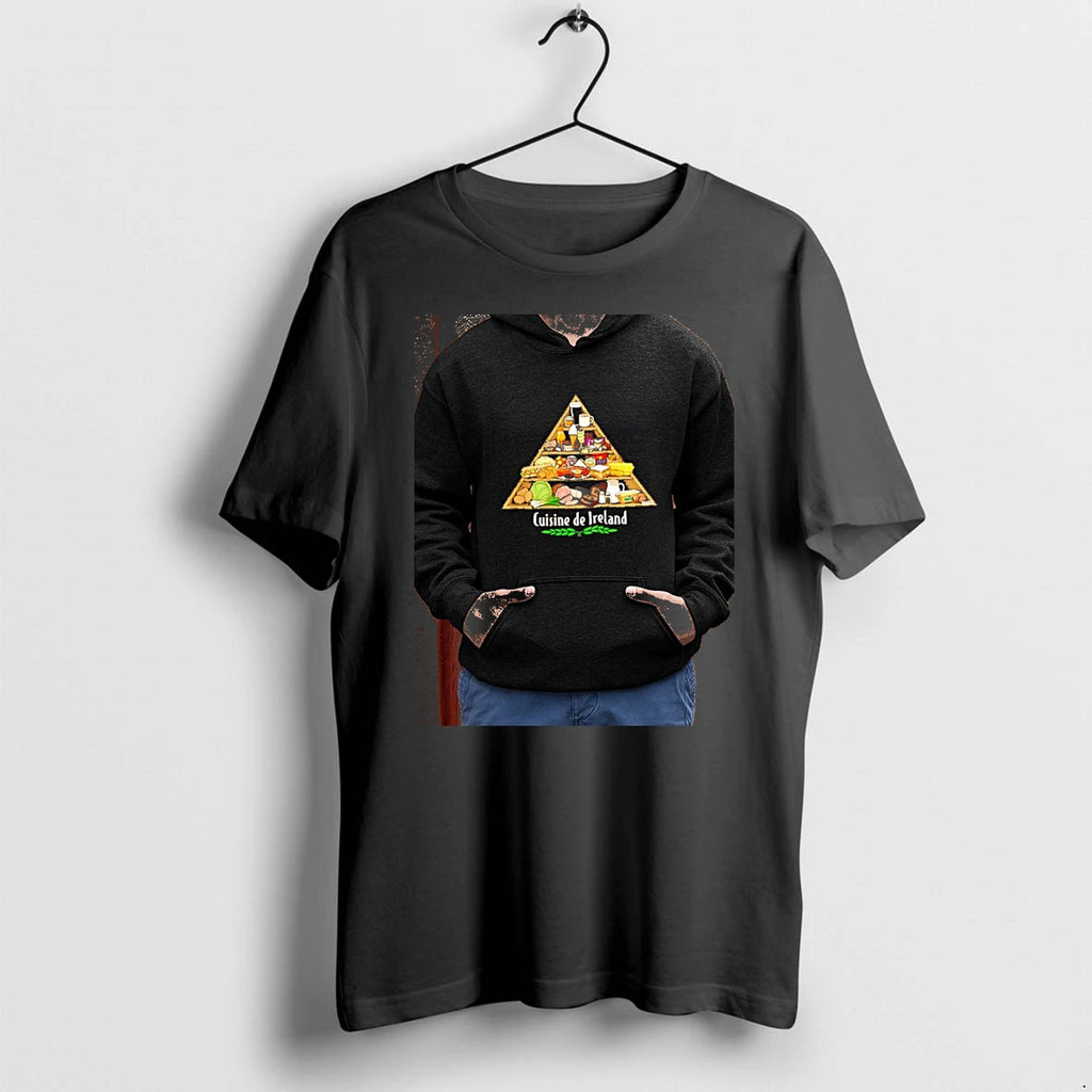 Officials Cuisine De Ireland Humorous Cartoon Style Premium T Shirt