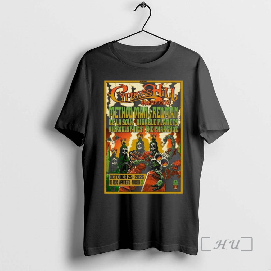 Officials Cypress Hill Oct 29 2026 At Red Rocks Amphitheatre Show Premium T Shirts Sweater
