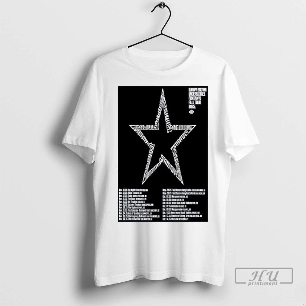 Officials Danny Brown Concert Tour T Shirt