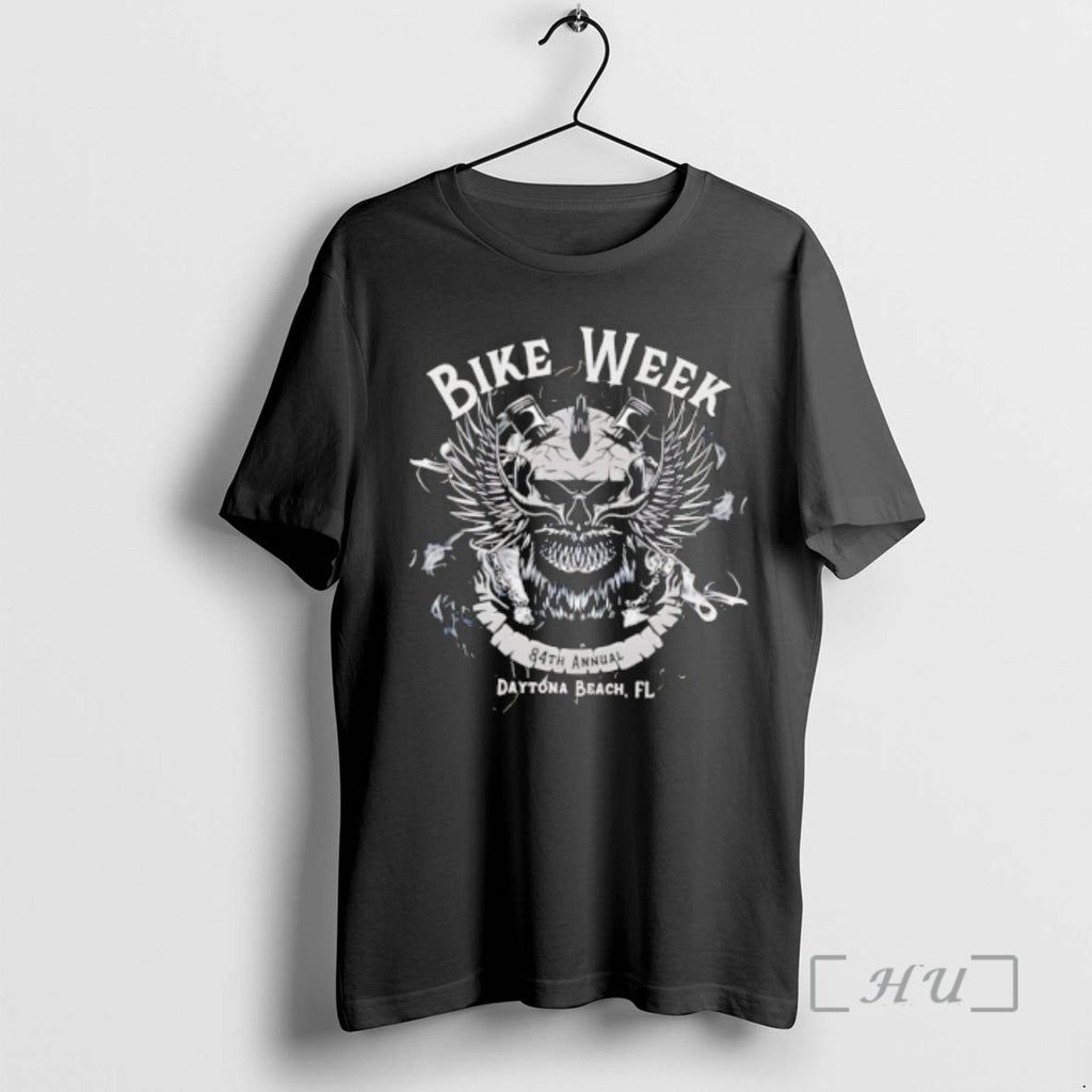 Officials Daytona Bike Week 2025 84th Annual Winged Skull