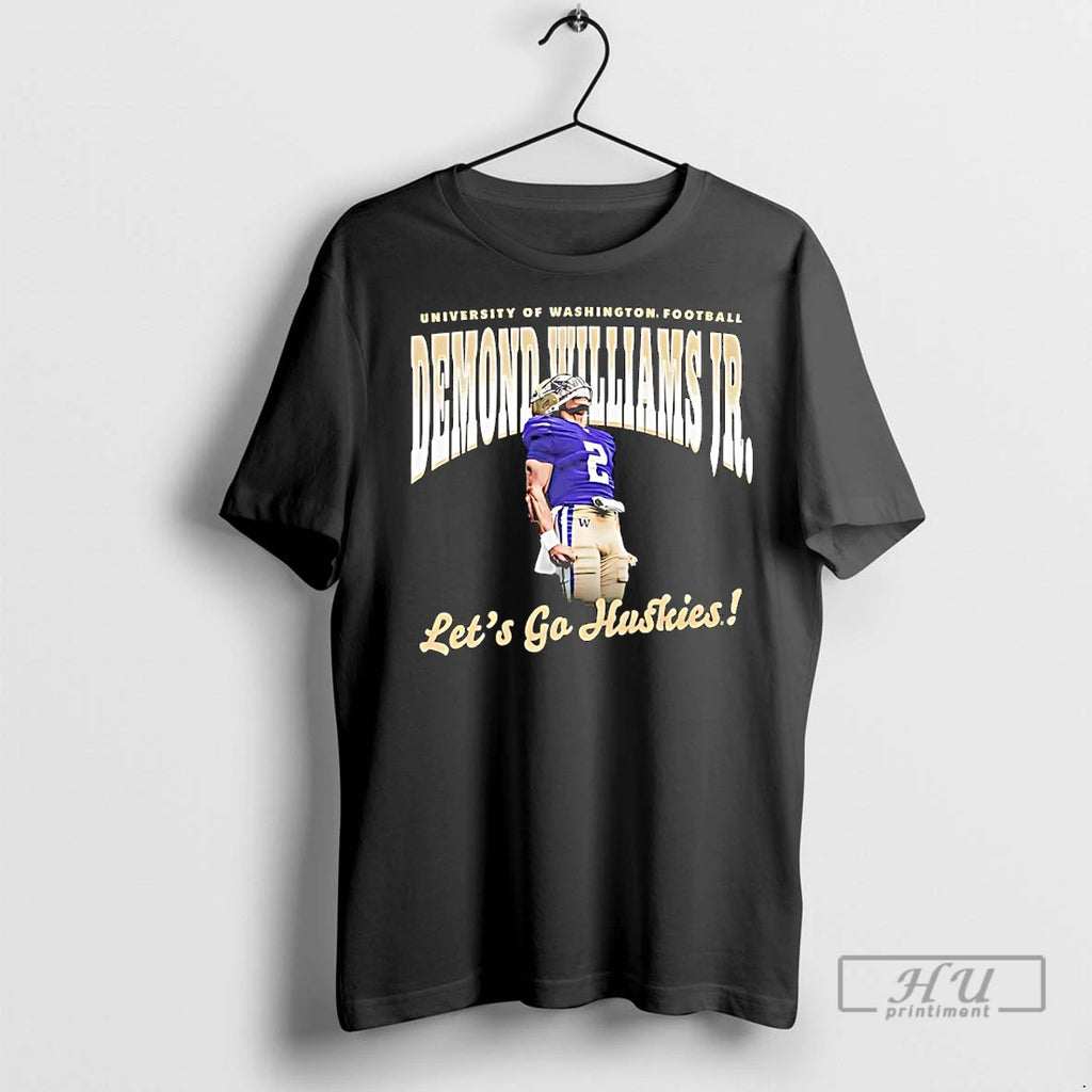 Officials Demond Williams Jr Lets Go Washington Huskies T Shirts