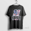 Officials Denny Hamlin 11 Patriotic Number American Flag Vintage