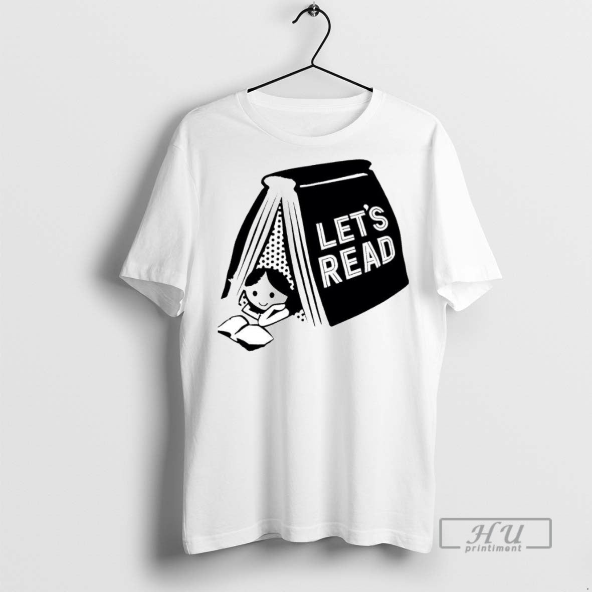 Officials Derek Luh Lets Read T Shirt s Unisex , , , Long Sleeve Tee