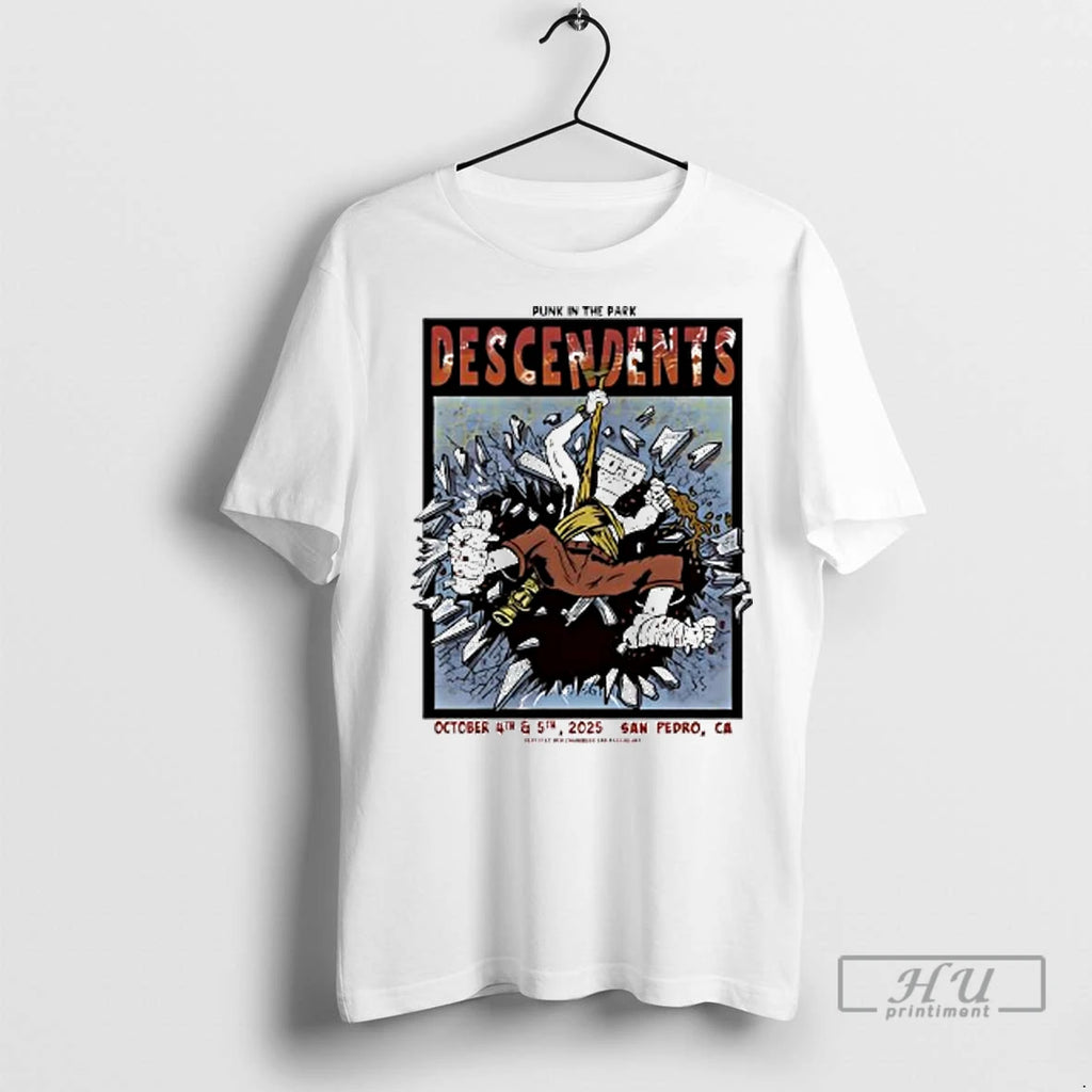 Officials Descendents Tour Oct 4 5 2025 San Pedro Ca Ladies T Shirt