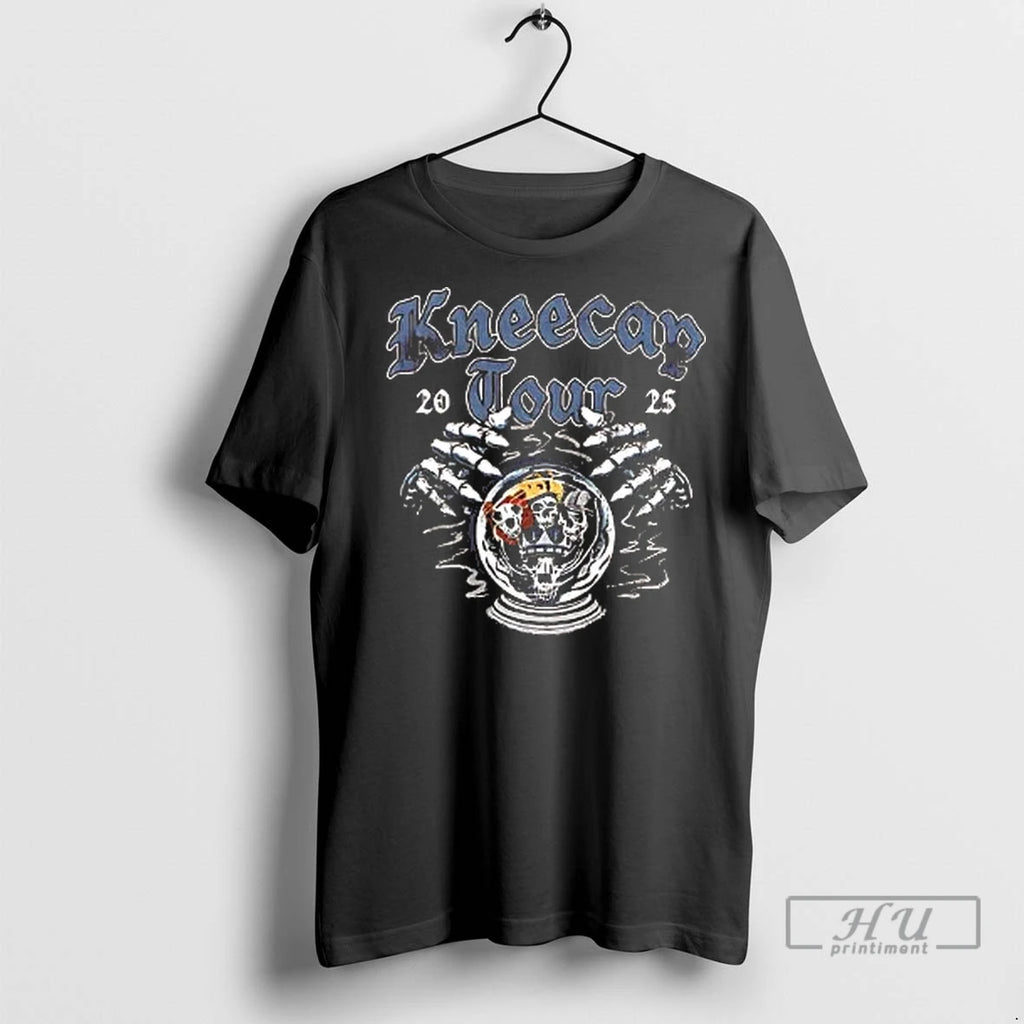 Officials Detroit Lions 2025 Kneecap Tour 2 Sided T Shirts