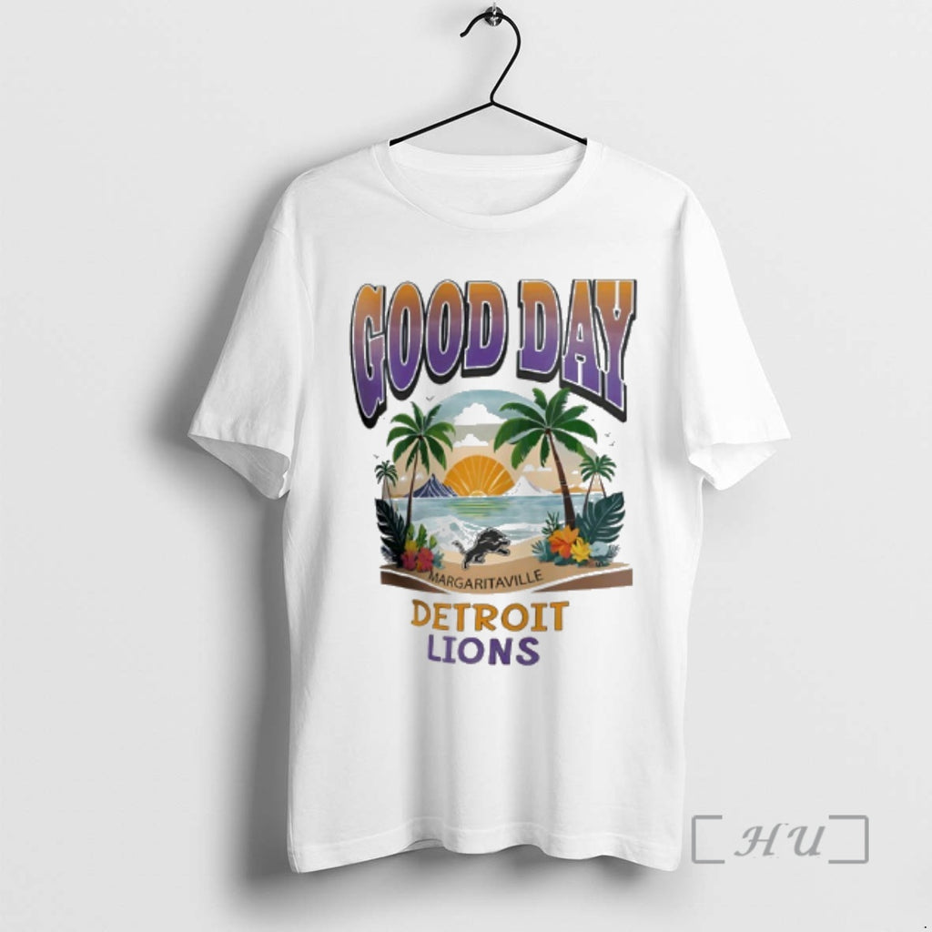 Officials Detroit Lions Margaritaville Light Blue Good Day