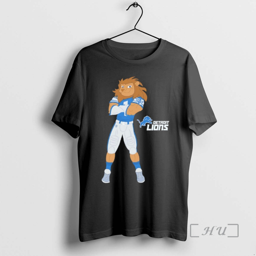 Officials Detroit Lions Roary Mascot Graphic