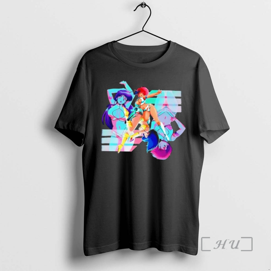 Officials Dirty Pair Anime Kei And Yuri Sci Fi Action Girls Premium T Shirts Sweater