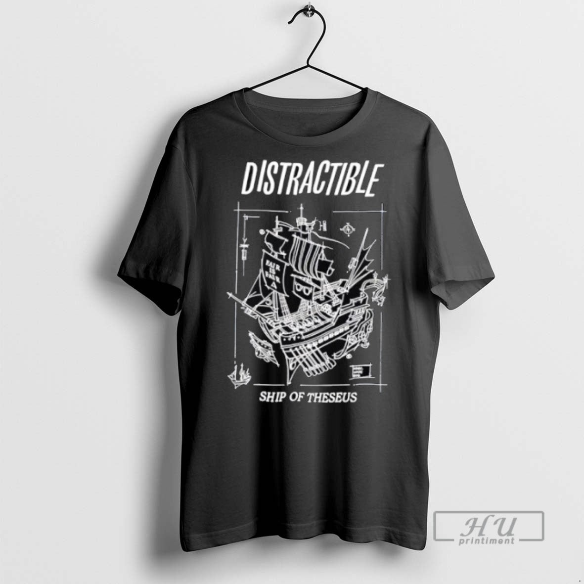 Officials Distractible Ship Of Theseus T Shirt s Unisex , , , Long Sleeve Tee