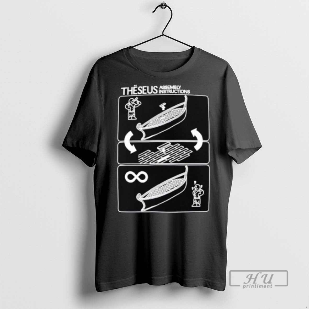 Officials Distractible The Theseus Assembly Instructions T Shirt s Unisex , , , Long Sleeve Tee
