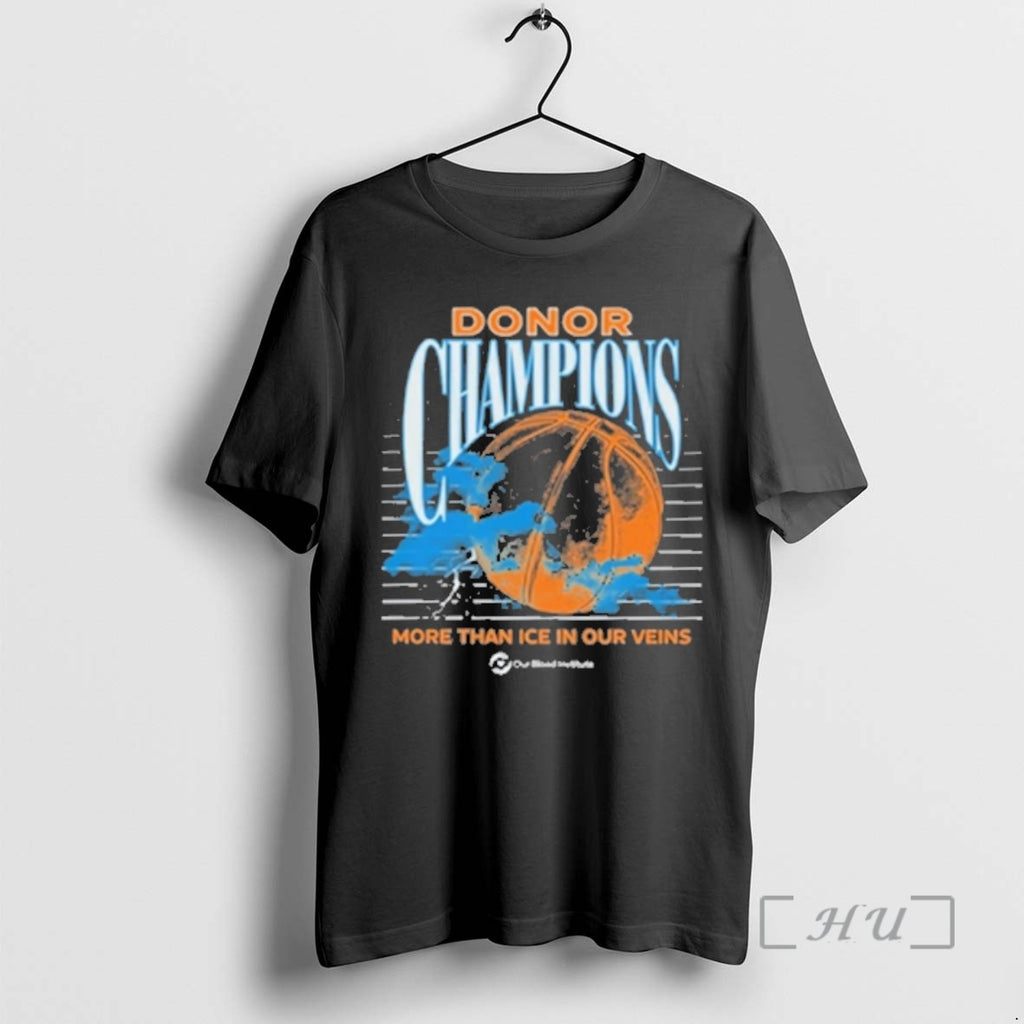 Officials Donor Champions More Than Ice On Our Veins