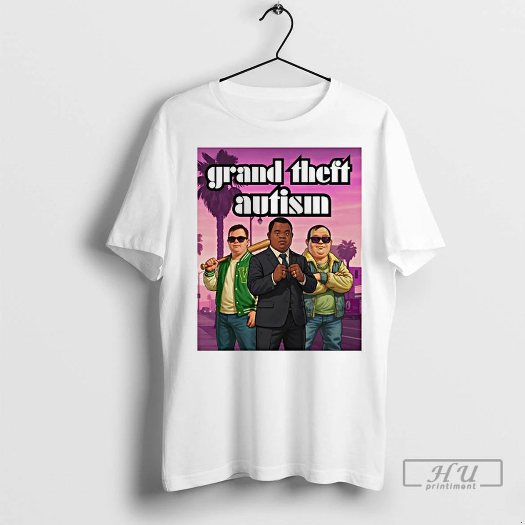 Officials Down Syndrome Grand Theft Autism Meme T Shirts