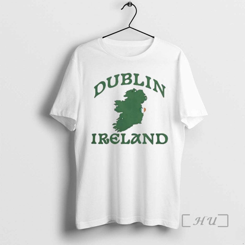Officials Dublin Ireland Map St Patricks Day