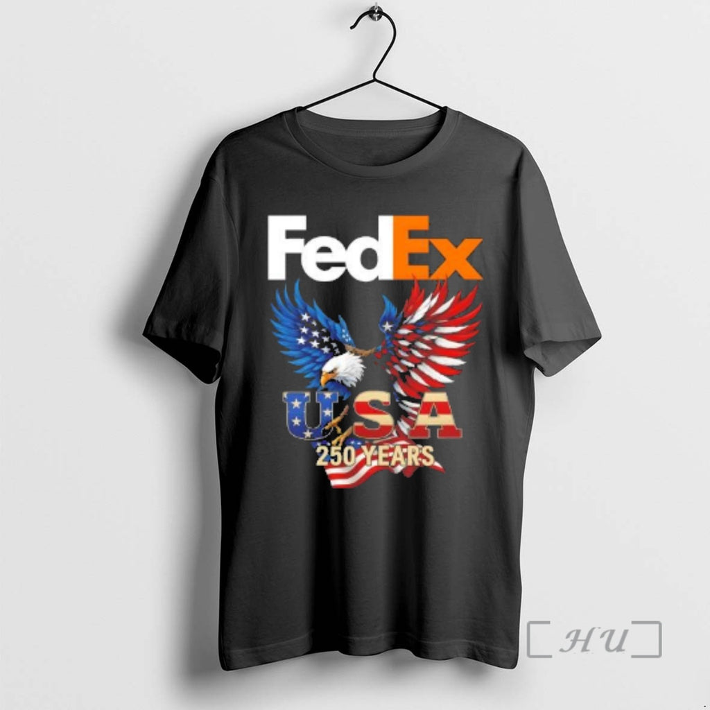 Officials Eagle X Fedex 250 Years Of America Usa Flag