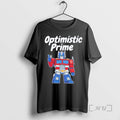 Officials Elon Musk Wearing Optimistic Prime Vintage