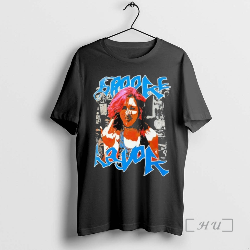 Officials Empire Razor Japanese Female Wrestler Middle Finger Punk Rock Style Premium T Shirts Sweater