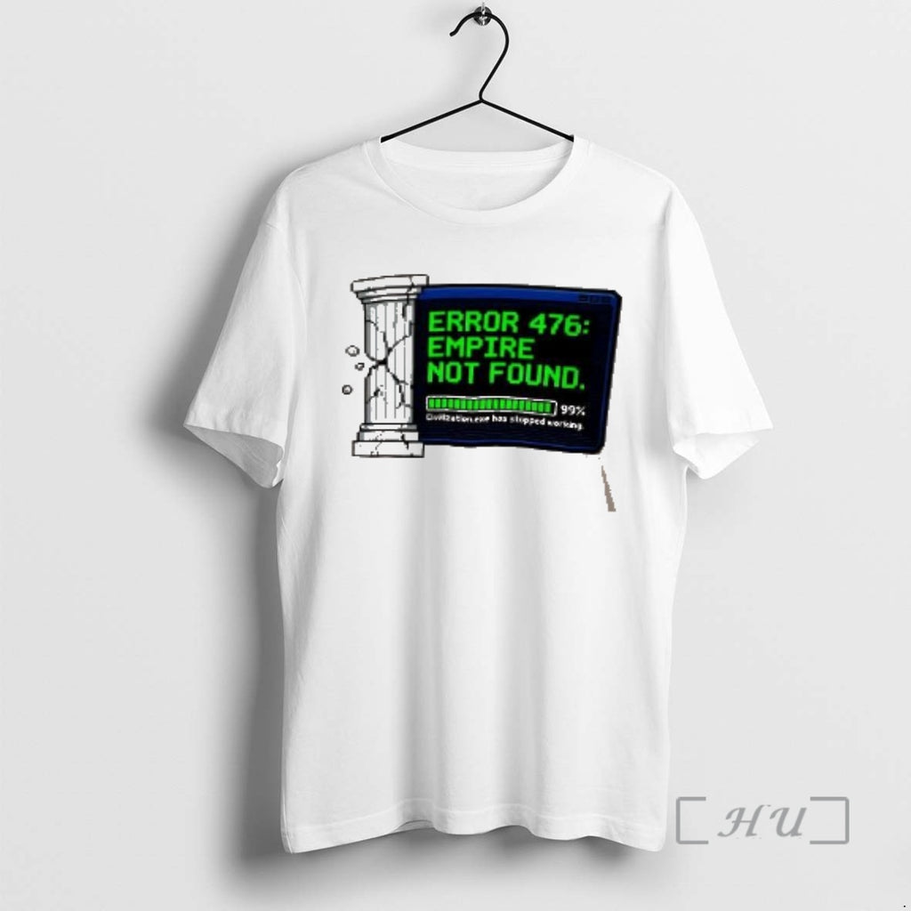 Officials Error 476 Empire Not Found The Roman Column Is Cracked Pixel Art Meme Premium