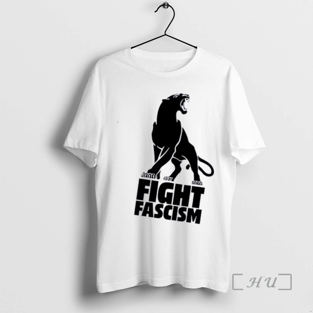 Officials Fight Fascism Black Panther