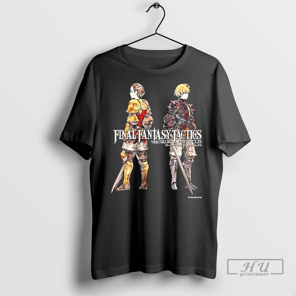 Officials Final Fantasy Tactics The Ivalice Chronicles Delita And Ramza T Shirt