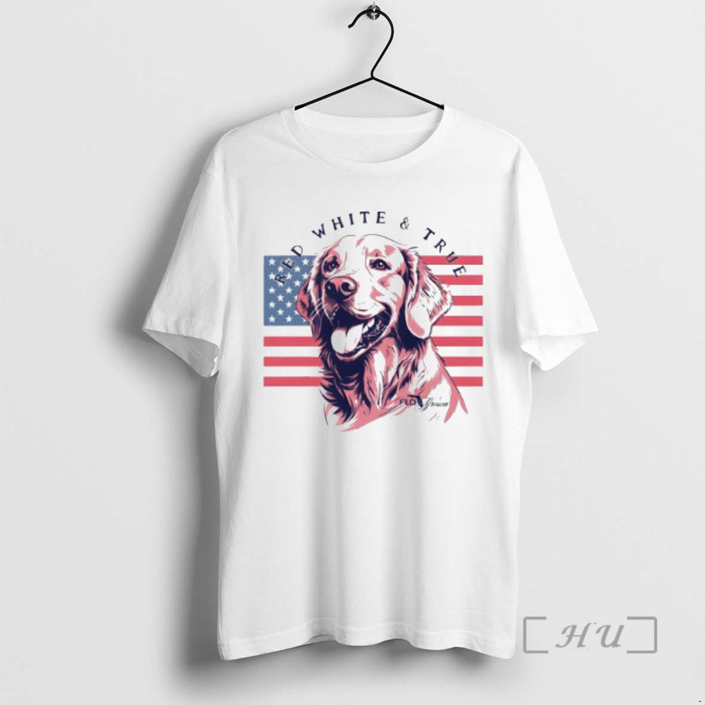 Officials Flogrown Red White True American Flag