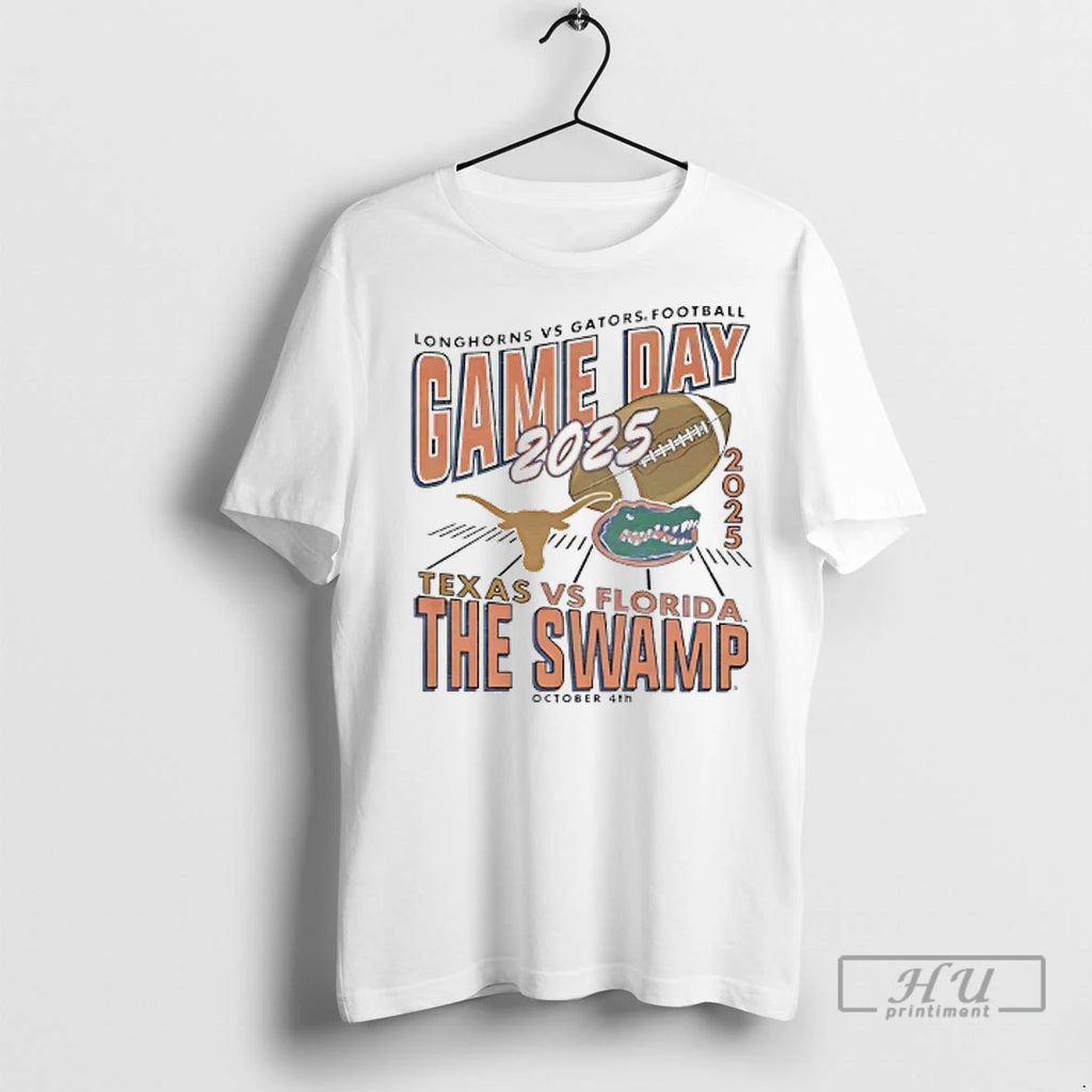 Officials Florida Gators Vs Texas Longhorns 2025 Game Day The Swamp T Shirts