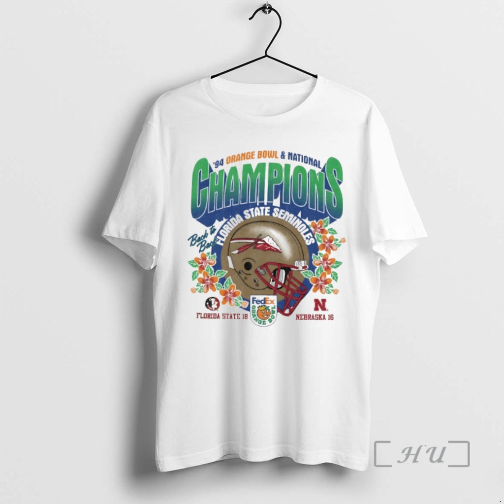 Officials Florida State Seminoles Orange Bowl Champions 94