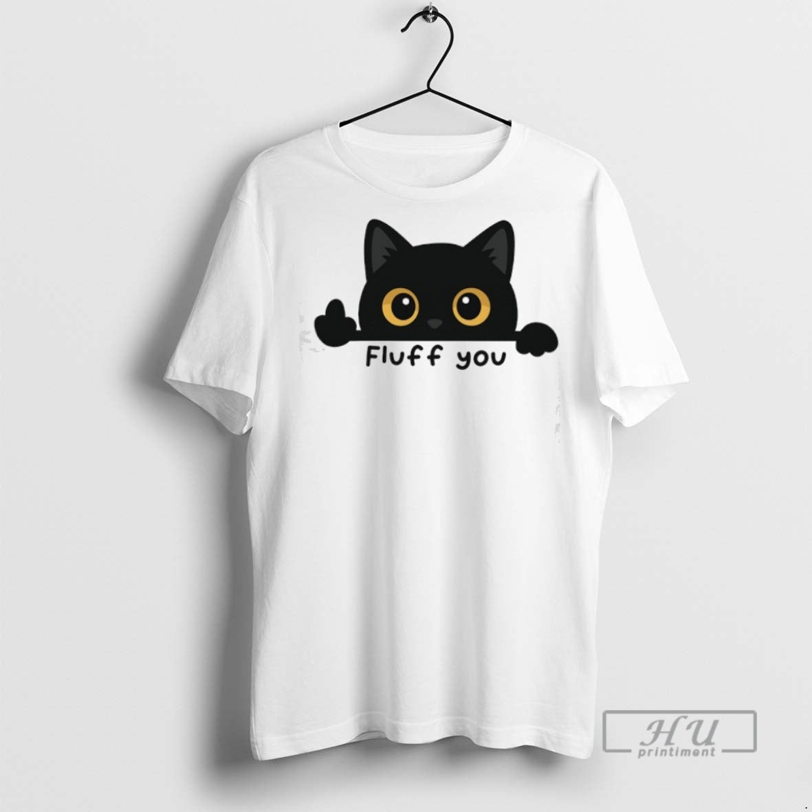 Officials Fluff You A Cat Giving The Middle Toe T Shirt s Unisex , , , Long Sleeve Tee