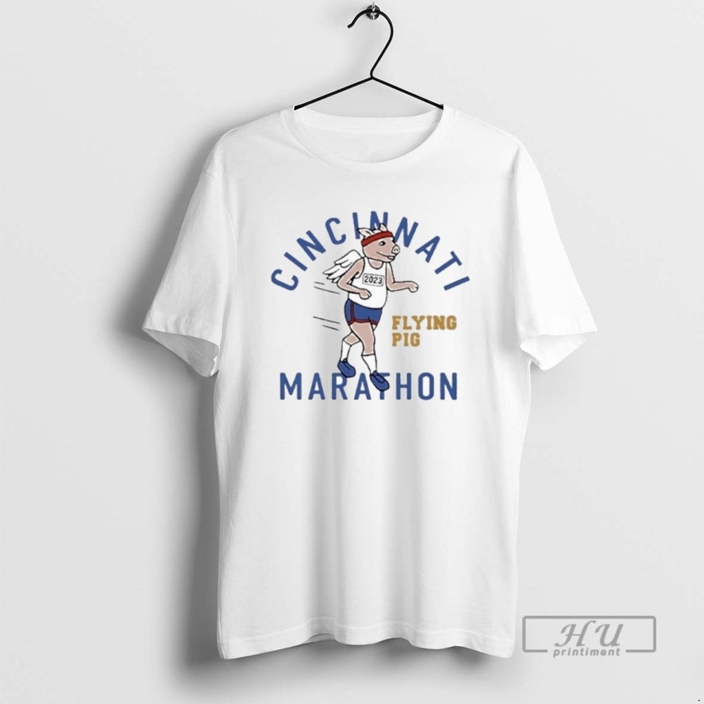 Officials Flying Pig Marathon Running Cincinnati T Shirt