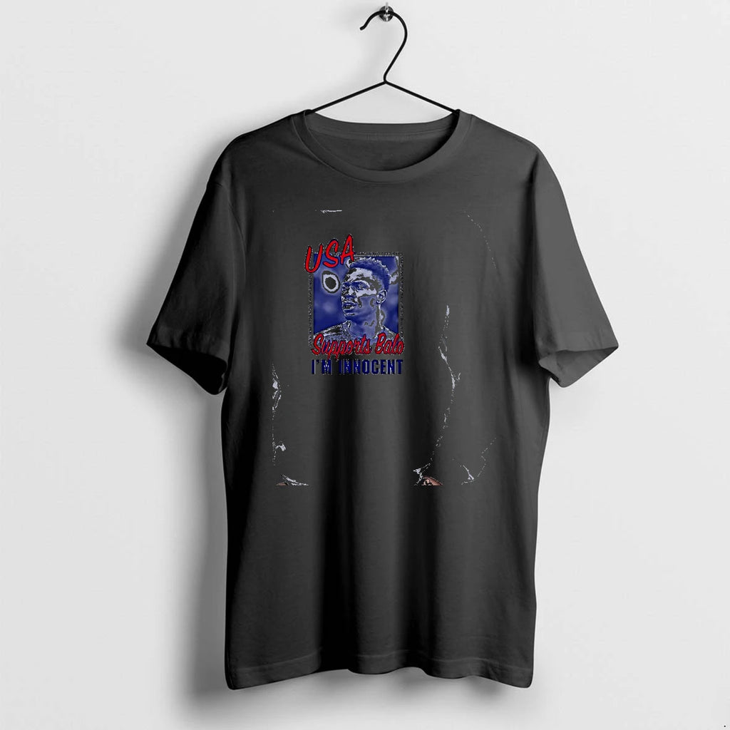 Officials Folarin Balogun Usa Men National Team Supporters Balo Im Innocent Premium T Shirt